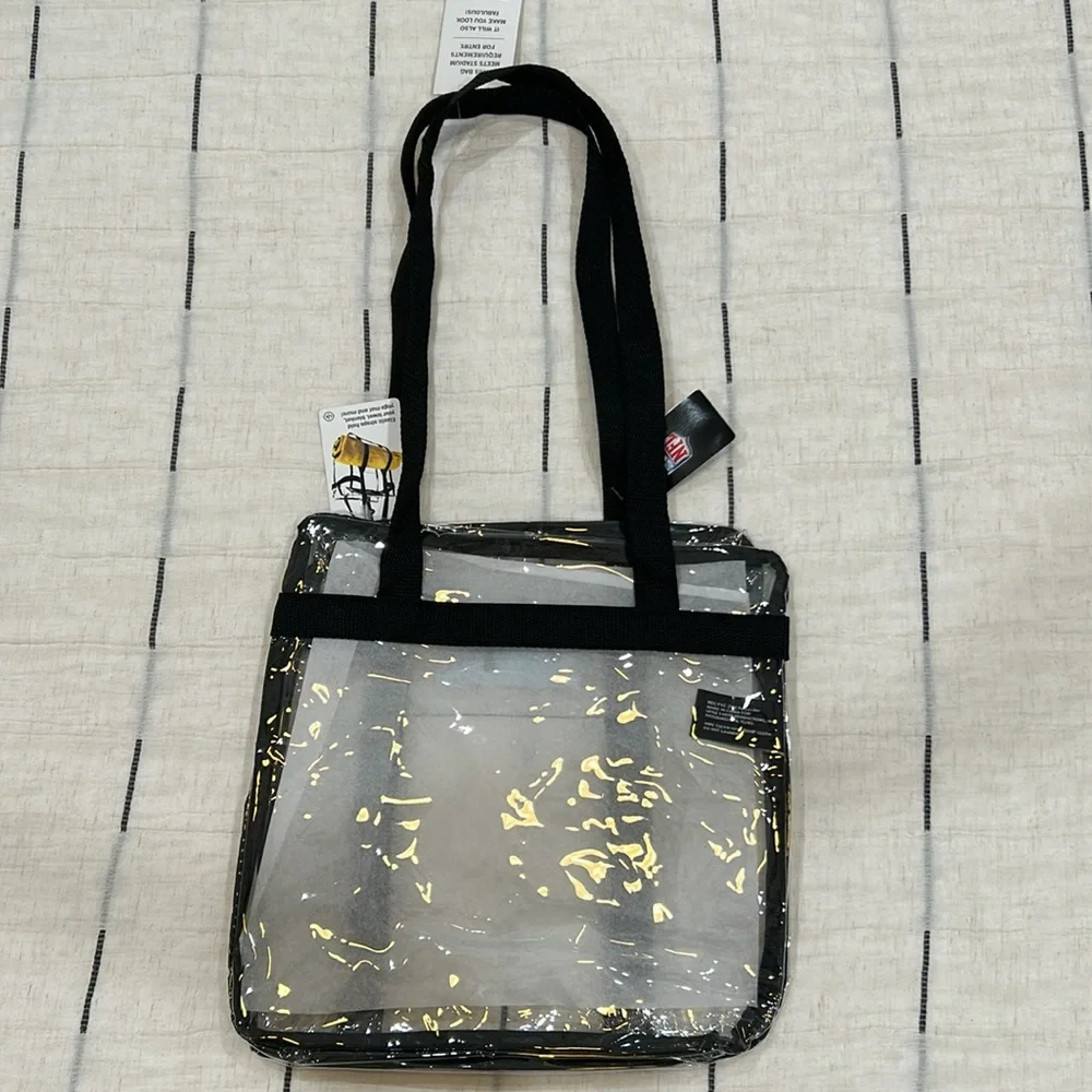 Clear see through small tote bag. Super Bowl LVII